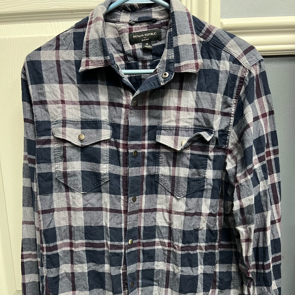Banana Republic Slim Fit Flannel